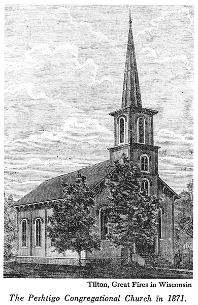 Peshtigo Congregational Church, 1871